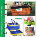 plastic turnover box plastic basket for fruit and vegetable